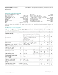 MAX3056ASD-T Datasheet Page 2