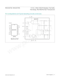 MAX3077EESA/V+T Datasheet Page 21