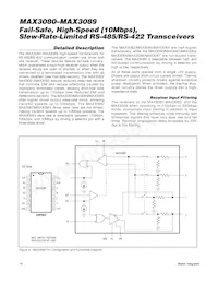 MAX3084ESA+T Datasheet Page 14
