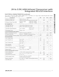 MAX3131EAI+T Datasheet Page 3