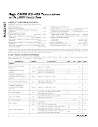 MAX3157EPI+ Datasheet Page 2