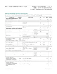 MAX3162ECAI+T Datasheet Page 3