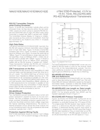 MAX3162ECAI+T Datasheet Page 18