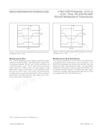 MAX3162ECAI+T Datasheet Pagina 19