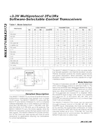 MAX3171CAI+TG52 Datasheet Page 8