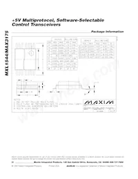 MAX3175CAI+T Datasheet Pagina 20