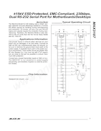 MAX3187CAX+T Datasheet Pagina 7