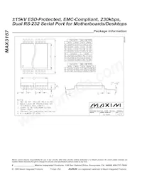 MAX3187CAX+T Datasheet Pagina 8