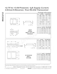 MAX3212EAI+T Datasheet Page 12