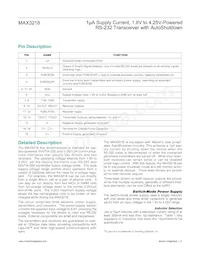 MAX3218EPP Datasheet Page 5