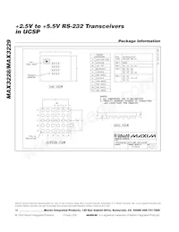 MAX3228EBV+T數據表 頁面 14