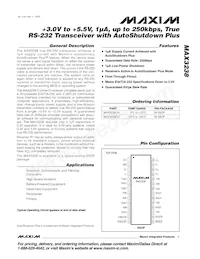 MAX3238EAI Datenblatt Cover