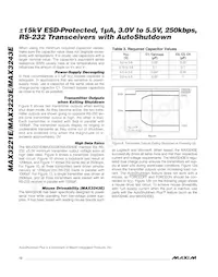 MAX3243ECUI+TG24 Datasheet Pagina 12