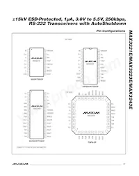 MAX3243ECUI+TG24 Datasheet Pagina 17