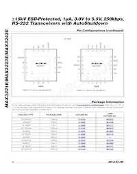 MAX3243ECUI+TG24 Datasheet Page 18