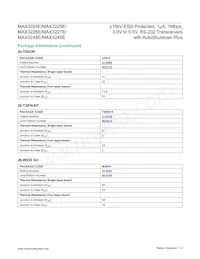 MAX3245ECAI+TG1Z Datasheet Page 4