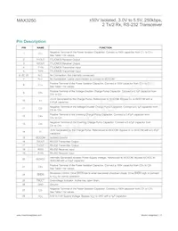 MAX3250EAI+T Datasheet Page 5