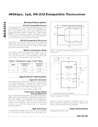 MAX3314CSA+ Datasheet Page 4