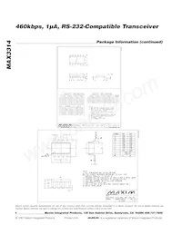 MAX3314CSA+ Datasheet Page 6