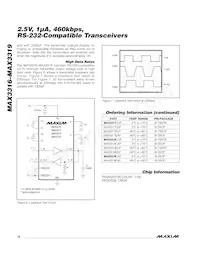 MAX3317CUP+T Datasheet Page 12