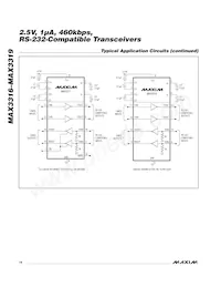 MAX3317CUP+T Datasheet Page 14
