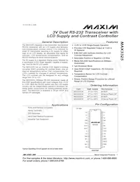 MAX3325EAI Datasheet Cover