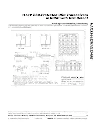 MAX3345EEBE+T Datasheet Page 15