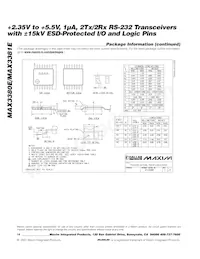 MAX3380ECUP Datenblatt Seite 14