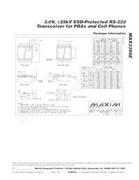 MAX3386EEUP Datasheet Page 11