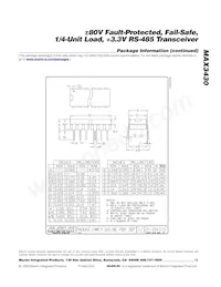 MAX3430MSA/PR3+ Datenblatt Seite 13