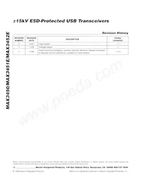 MAX3452EETE+T Datasheet Page 14
