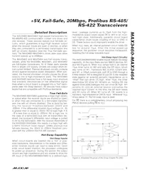 MAX3463ESA+TG002 Datasheet Page 9