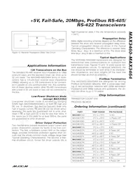 MAX3463ESA+TG002 Datasheet Pagina 11