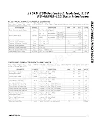 MAX3480EBEPI+ Datasheet Page 3