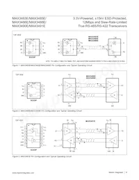 MAX3490EESA-T Datasheet Page 9