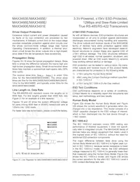 MAX3490EESA-T Datasheet Page 15