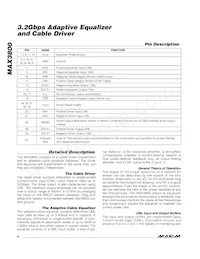 MAX3800UHJ-TG002 Datasheet Page 6