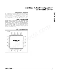 MAX3800UHJ-TG002 Datasheet Page 9
