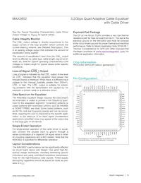 MAX3802UTK+TD Datasheet Page 10