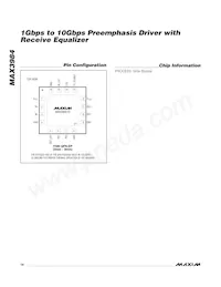 MAX3984UTE+T Datasheet Page 16