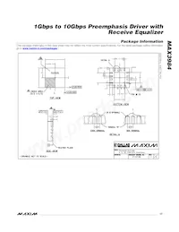 MAX3984UTE+T Datasheet Page 17