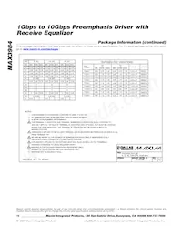 MAX3984UTE+T Datasheet Page 18