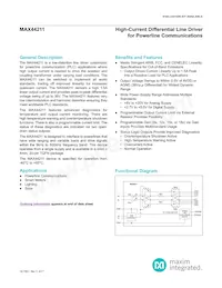 MAX44211ETP+T Datenblatt Cover