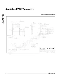 MAX9157EGJ+T Datasheet Page 14