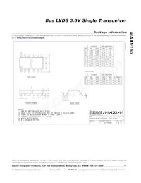 MAX9163ESA+T Datasheet Page 11