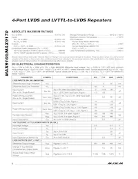 MAX9169EUE+T Datasheet Page 2
