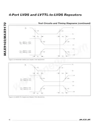 MAX9169EUE+T Datasheet Page 16