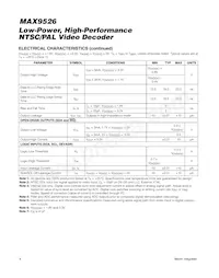 MAX9526AEI/V+T Datasheet Page 6