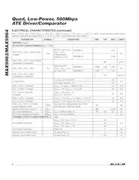 MAX9963AJCCQ+D Datasheet Page 4
