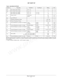 MC100EP16FDTR2G Datasheet Page 3